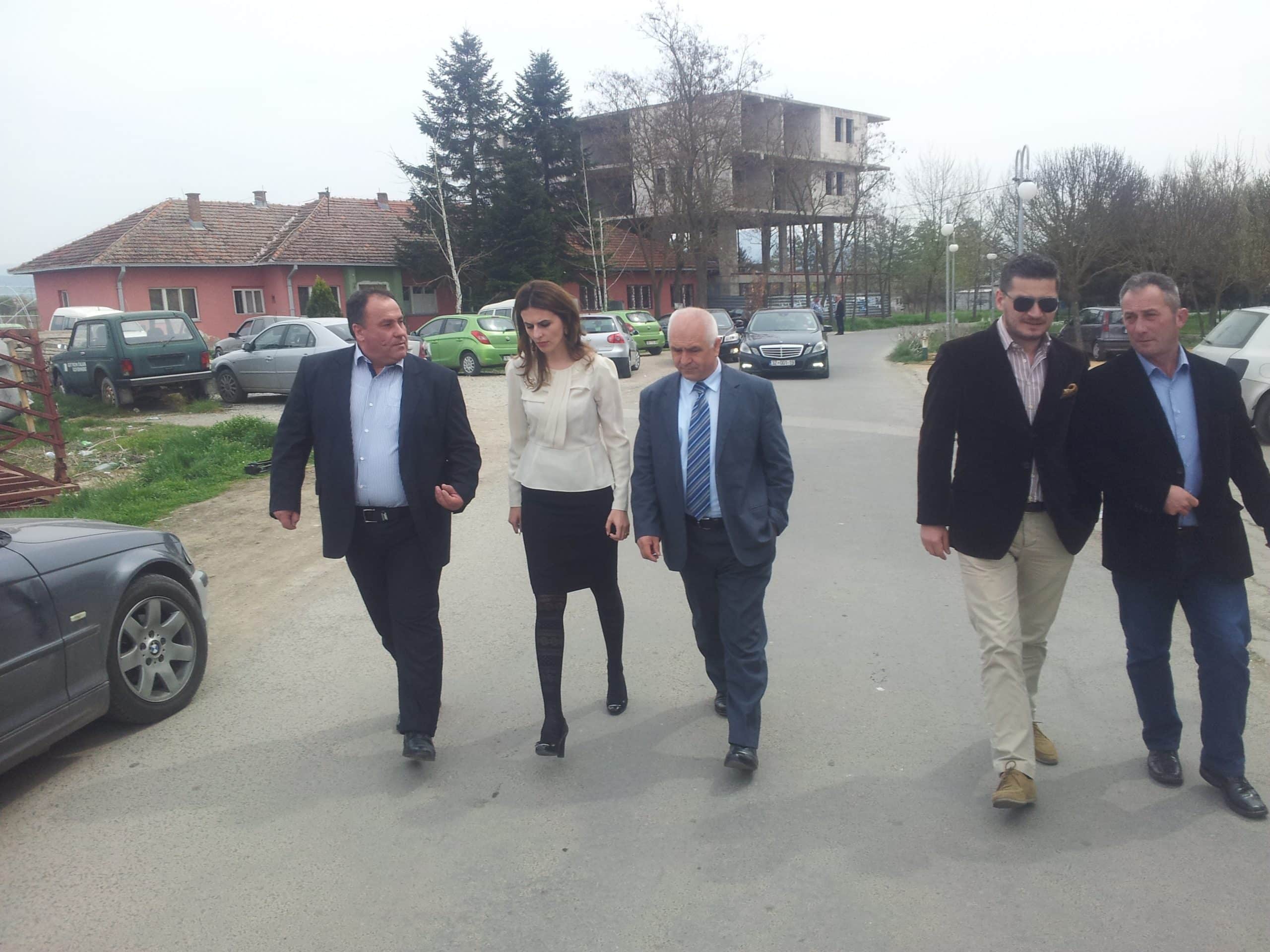 Ministrja e Integrimeve evropiane Vlora Çitaku vizitoi komunen e  Kllokotit